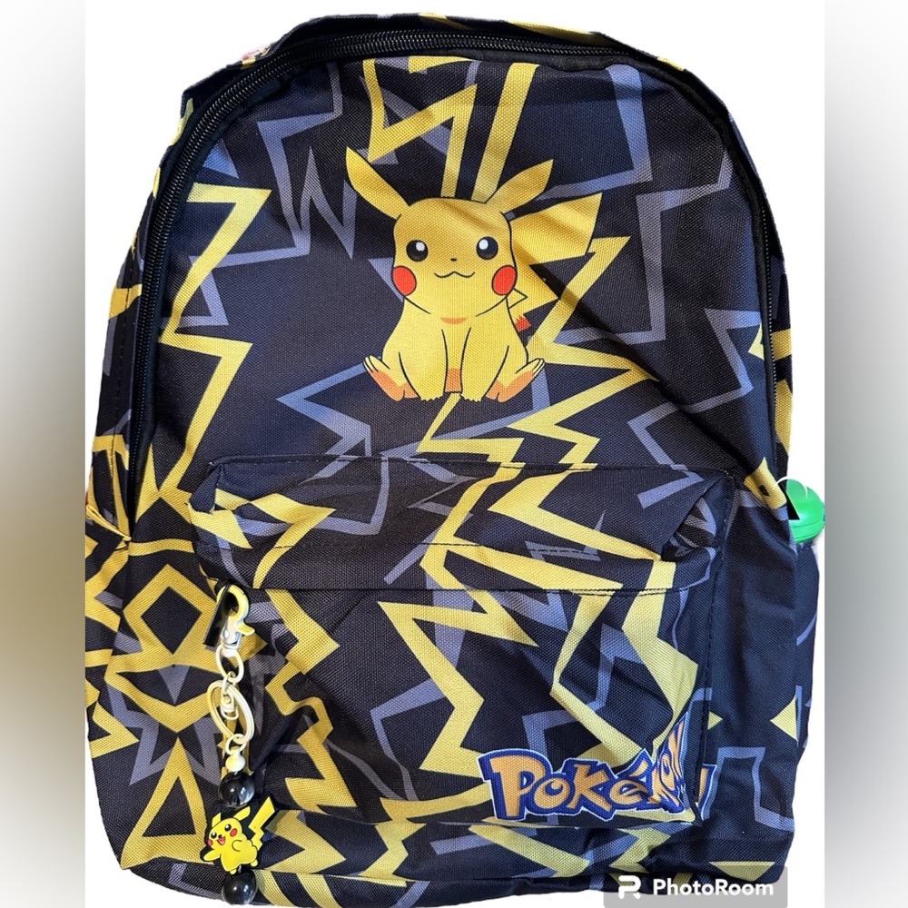 NEW POKEMON PIKACHU BACKPACK SET